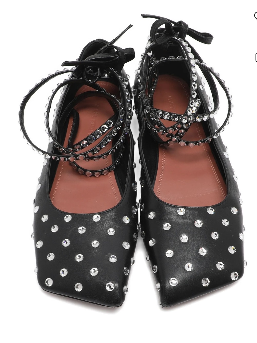 Amina Muaddi
Ane crystal-embellished ballet flats EUR40